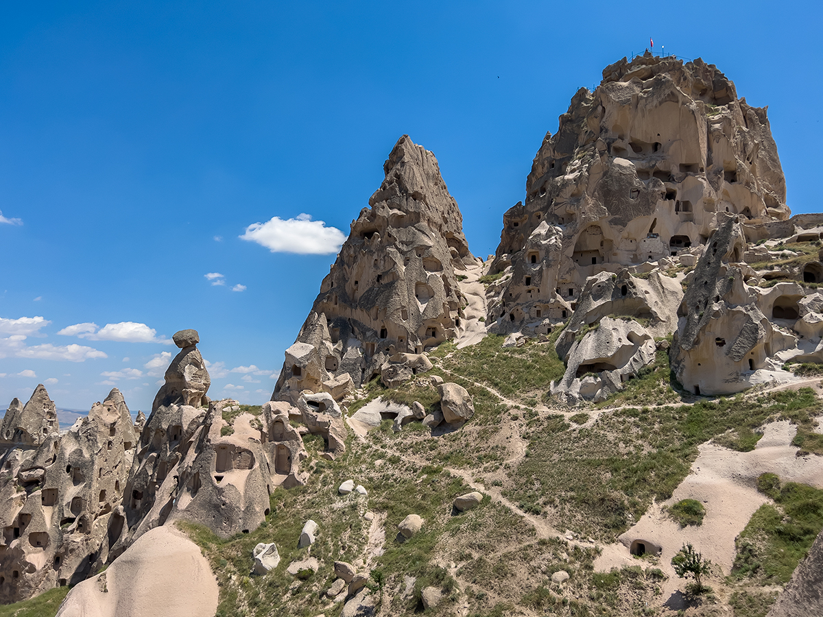 Cappadocia Uchisar Castle, Nevsehir, Turkey