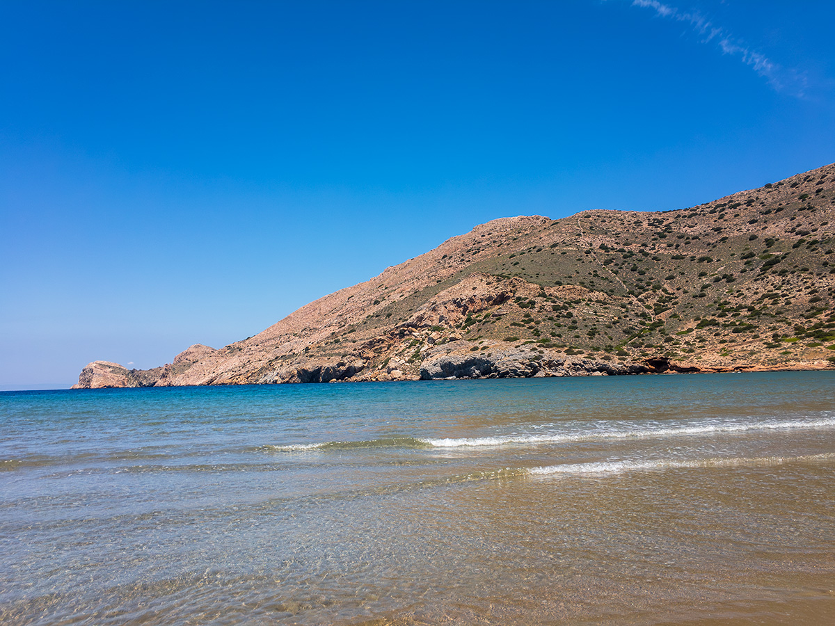Syros Galissas Beach, Cyclades Island, Greece