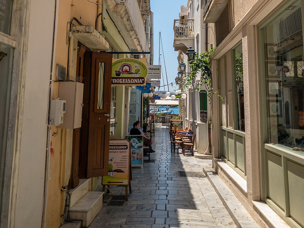 Hermoupolis capital of Syros, Cyclades Island, Greece