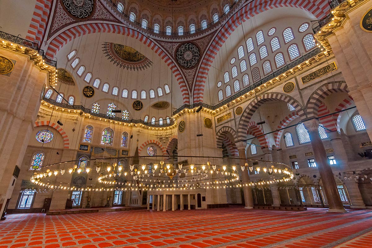 Suleymaniye Mosque Interior