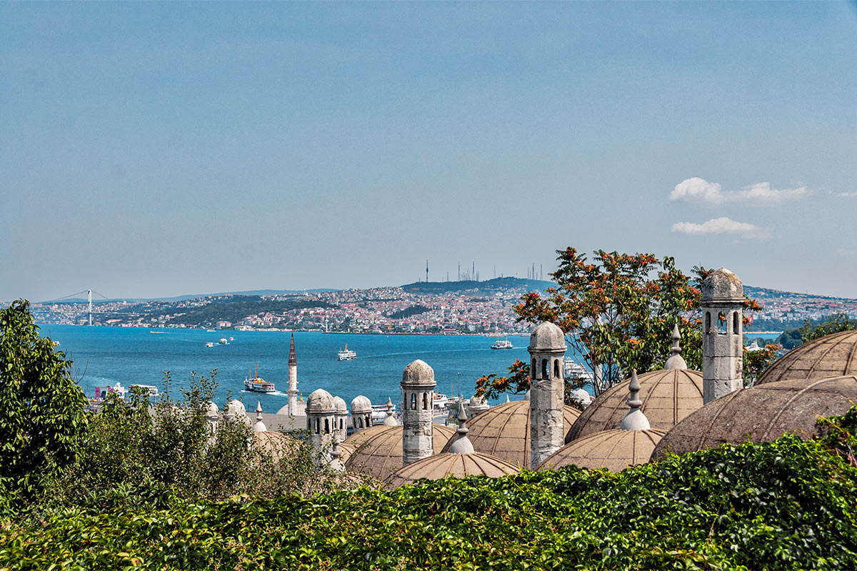 Süleymaniye Mosque Overlooking Bosphorus, Istanbul
