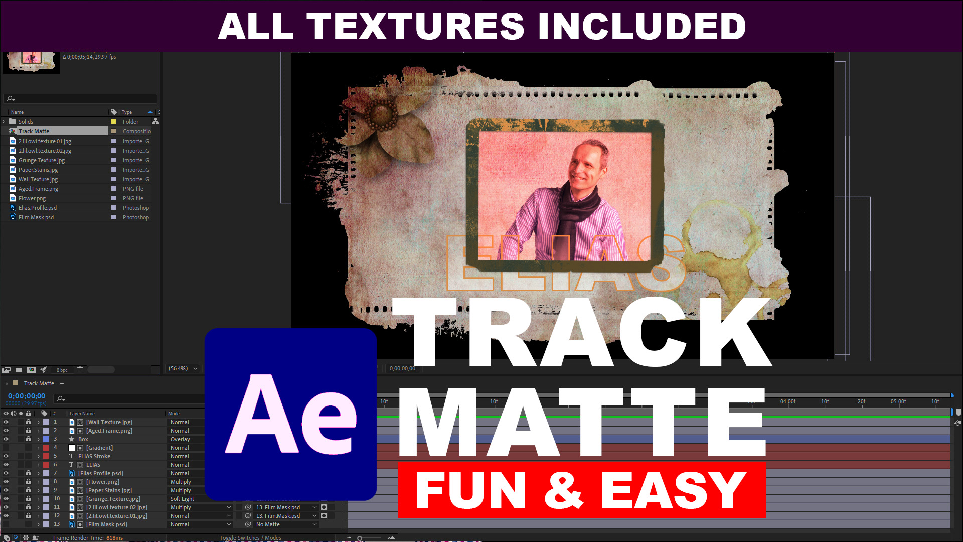 After Effects Track Matte