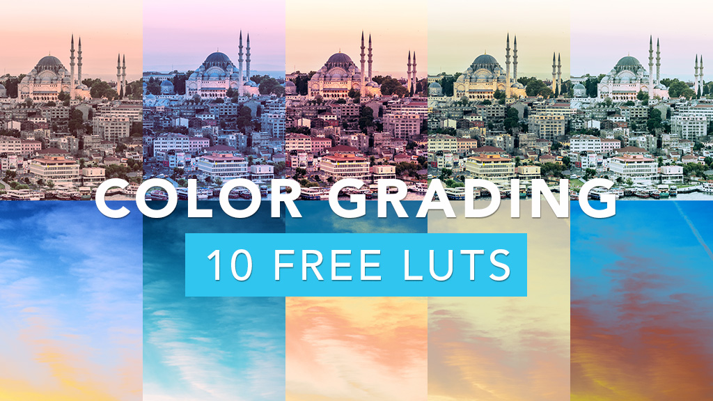 Color Grading In Photoshop, Apply free LUTS