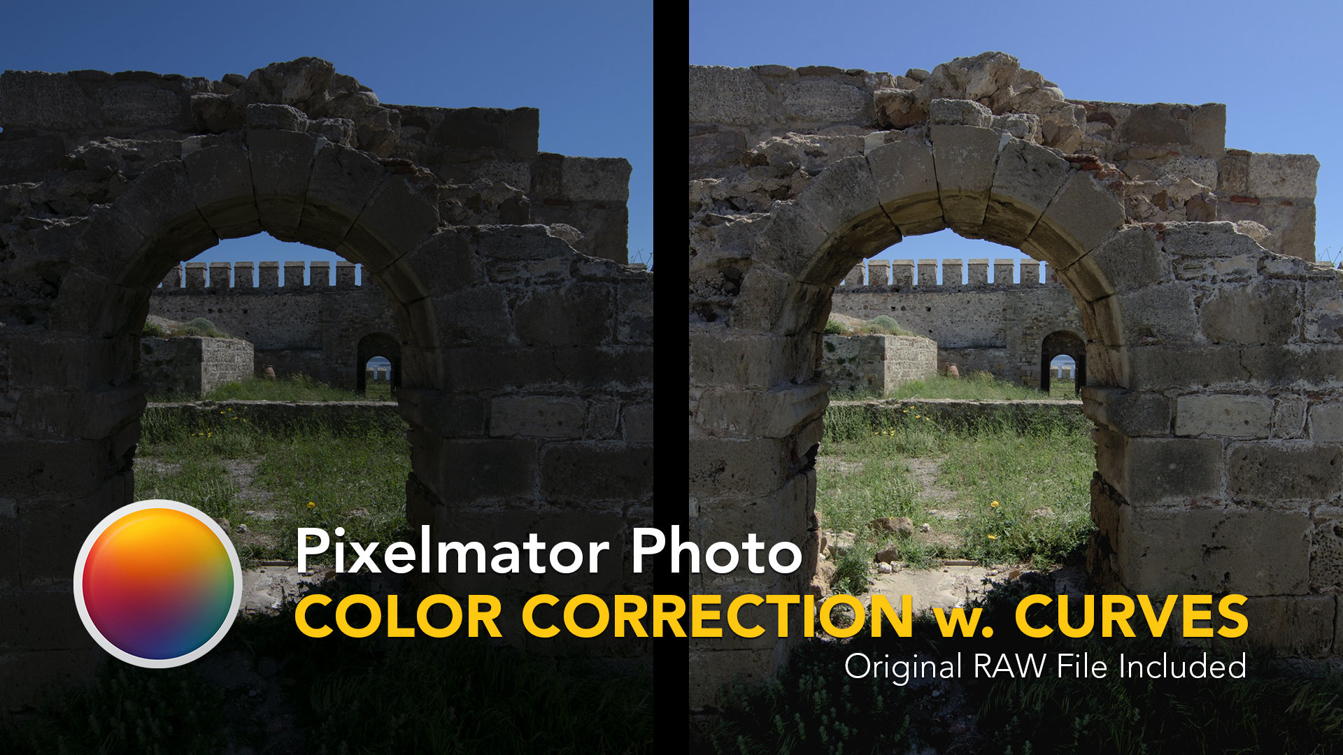 Pixelmator Photo Tutorial | Color Correction using Curves