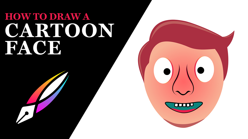 Learn How to Draw a Cartoon Face in Vectornator